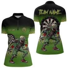 Load image into Gallery viewer, Funny Zombie Dart Shirt With Pocket Option For Women Custom Dart Team Jerseys TDM3805