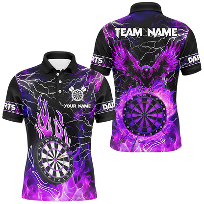 Personalized Funny Dart Polo Shirts For Men Women Custom Dart Team Jerseys, Best Dart Gifts