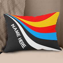 Load image into Gallery viewer, Custom Name Archery Target Color Pillows Best Archery Decorative Pillows TDM0837