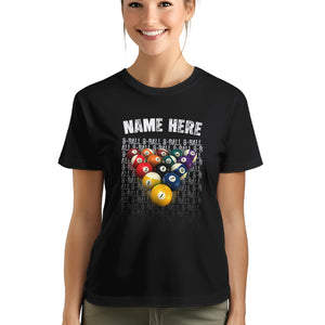 Custom Grunge 8 Ball Pool T-Shirts, Billiard Team League Shirts, Gifts For Pool Player TDM3950
