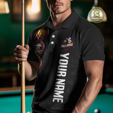 Load image into Gallery viewer, DNA Billiard Shirts For Men Custom Funny Pool Balls Billiard Jerseys Team Polo &amp; Quarter Zip TDM3862