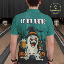 Load image into Gallery viewer, Funny Ghostly Beer Bowling Halloween Shirt For Men Custom Bowling Team Jersey Outfit TDM4945