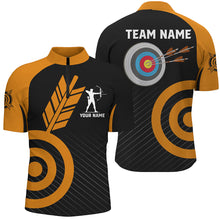 Load image into Gallery viewer, Personalized Orange Archery Jerseys For Men Custom Archery Shirts Team League Archery Uniform TDM1948