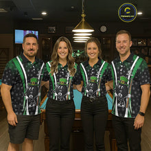 Load image into Gallery viewer, Funny 8 Ball Pool St Patrick Day Billiard Shirt For Women Custom Lucky Billiard Team Jersey TDM5699