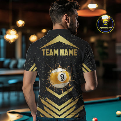 Orange Grunge Grim Reaper Billiard Ball Pool Custom Women Billiard Shirts, Billiard Team Jerseys NYN3020