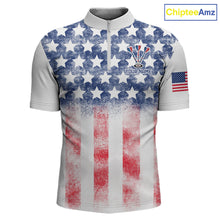 Load image into Gallery viewer, Custom American Flag Dart Shirts For Men Patriotic Dart Team Shirt Darter Outfits Attire NYN2888
