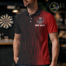 Load image into Gallery viewer, Custom American Flag Dartboards Patriotic Dart Shirts For Men Dart Tournament Jerseys NYN0051