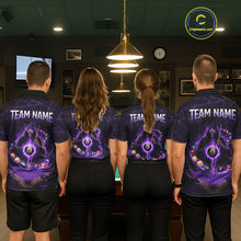 Load image into Gallery viewer, Grunge Grim Reaper Billiard Pool Men Billiard Shirts Custom Flame 8 Ball Pool Billiard Team Jerseys NYN3015