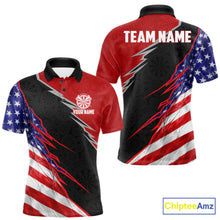 Load image into Gallery viewer, Personalized American Flag Darts Shirt For Men Custom Patriotic US Darts Team Jersey NYN2840