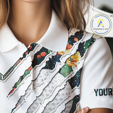 Load image into Gallery viewer, Cactus Pattern Golf Polo Shirt For Womens Custom Cactus Golf Team Shirt, Golfer Gifts NYN2855