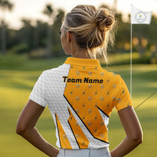 Load image into Gallery viewer, Funny Womens Golf Polo Team Shirt Personalized Cheer Beer Clothing Golf Tops For Golfers NYN3260