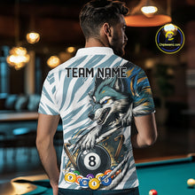 Load image into Gallery viewer, Personalized Wolf Claws 8 Ball Billiard Pool Shirt Custom Funny Billiard 3D Team Attire For Men NYN2951