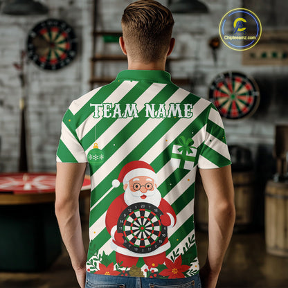 Custom Funny Christmas Darts Jersey For Men Outfit Xmas Holiday Dart Gifts, Dart Jersey NYN1275