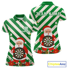 Load image into Gallery viewer, Custom Funny Christmas Darts Jersey For Women Outfit Xmas Holiday Dart Gifts, Dart Jersey NYN1275