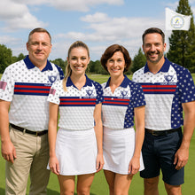 Load image into Gallery viewer, American Flag 250Th Anniversary Men Golf Polo Shirt Custom Golf Team Patriotic Golf Tops NYN3384