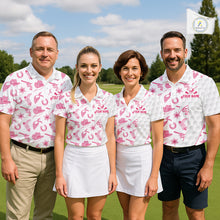 Load image into Gallery viewer, Pink Cowgirl Golf Polo Shirts For Men Custom Cowgirl Funny Golf Shirts, Upf Golf Shirts NYN3394