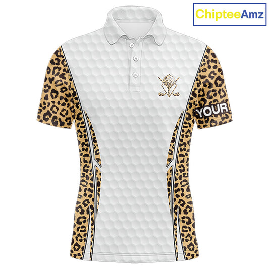 Camouflage Pattern Golf Ball Mens Golf Polo Shirts Custom Golf Team Clothing Golf Gifts For Men  NYN2836