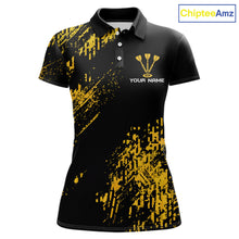 Load image into Gallery viewer, Personalized Funny Beer Cheer And Play Darts Polo &amp; 1/4-Zip Shirt For Women Beers Dart Team Jerseys NYN2946