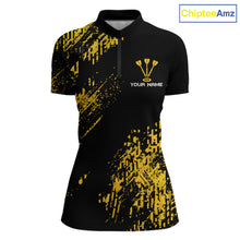 Load image into Gallery viewer, Personalized Funny Beer Cheer And Play Darts Polo &amp; 1/4-Zip Shirt For Women Beers Dart Team Jerseys NYN2946