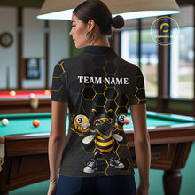 Load image into Gallery viewer, Hexagon Funny Thief-Bee 8 Ball And 9 Ball Women Billiard Pool Jersey Custom Billiard Team Appeal NYN2760