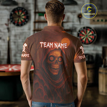 Load image into Gallery viewer, Custom Spooky Skull Dartboard Halloween Dart Jersey For Men Hallows’ Eve Dart Team Jerseys NYN1401
