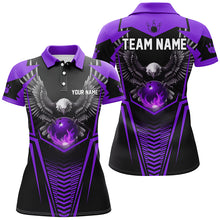 Load image into Gallery viewer, Custom Eagle Bowling Shirts Polo Bowling Team League for  Women QZT434