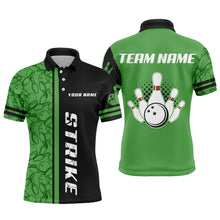 Load image into Gallery viewer, Custom Bowling Shirt for Men Bowling Jersey Bowling Team League Polo &amp; Quarter-Zip Shirt QZT100