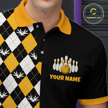 Load image into Gallery viewer, Chick Bowling Shirt Funny Chicken Bowling Team Jersey for Men Polo &amp; Quarter-Zip Bowling League QZT705