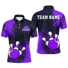 Load image into Gallery viewer, Personalized Men&#39;s Bowling Shirts Bowling Jersey Polo Bowling Performance QZT497