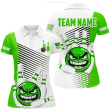 Load image into Gallery viewer, Custom Bowling Shirt Funny Bowling Polo Shirt for Women Bowling Team Jersey Polo Shirt Unisex QZT254