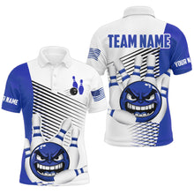 Load image into Gallery viewer, Custom Bowling Shirt Funny Bowling Polo Shirt for Men Bowling Team Jersey Polo Shirt Unisex QZT254