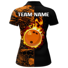 Load image into Gallery viewer, Bowling Polo Shirt Bowling Jersey for Women Bowling Team League QZT287