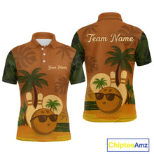 Load image into Gallery viewer, Summer Bowling Shirt for Men and Women Bowling Team League Polo Gift for Bowlers QZT698