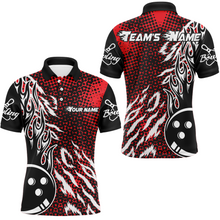 Load image into Gallery viewer, Personalized 3D Men&#39;s Bowling Team Jersey Bowling Shirt American Bowling Polo Shirt QZT43-8