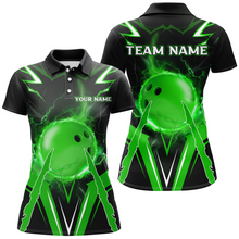 Load image into Gallery viewer, Personalized Bowling Team Shirts for Women Polo Bowling Shirt Multicolor QZT455