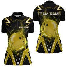 Load image into Gallery viewer, Personalized Bowling Team Shirts for Women Quarter Zip Bowling Multicolor QZT455