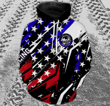 Load image into Gallery viewer, American Flag Quad Bike Hoodie For Adult ATV Motocross Hooded Jersey Patriotic Off-Road PDT908