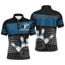 Load image into Gallery viewer, Bowling Polo Shirts For Men Bowling Team Jersey Custom Bowling Shirt BDT220