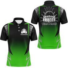Load image into Gallery viewer, Custom Bowling Polo Shirt For Men Bowling Team Jersey Personalized Bowling Shirts BDT345