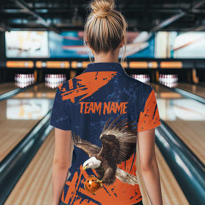 Custom Eagle Bowling Shirts Bowling Jersey for Men Women and Team Personalized MBL73
