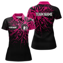 Load image into Gallery viewer, Pink Golf Polo Shirt Custom Golf Shirts for Men and Women Team Golf Apparel MMG58