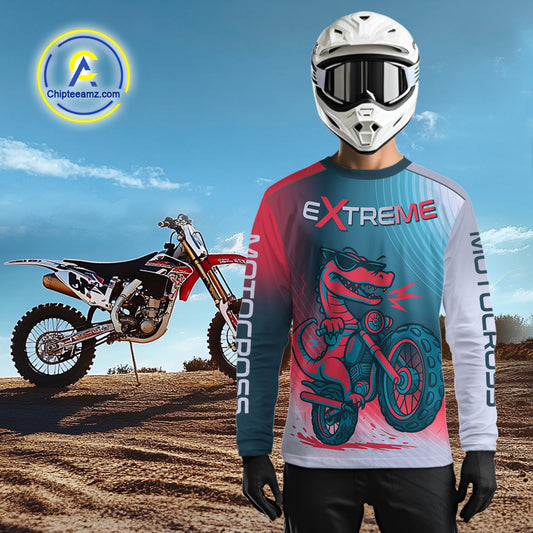 Aligator Motocross Racing Jersey Dirt Bike Jersey Men Kid Women Motorcycle Shirt XM376