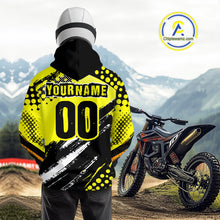 Load image into Gallery viewer, Custom Yellow ATV Motocross Hoodie for Men Women Quad Shirt ATV Riding Hoodie MHATV20