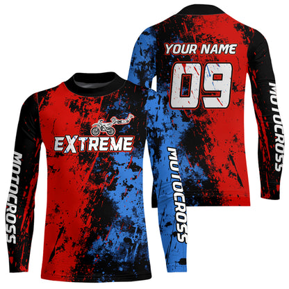 Motocross Racing Dirt Bike Jersey For Kid Men Women Motorcycle Shirt Upf30+ XM322