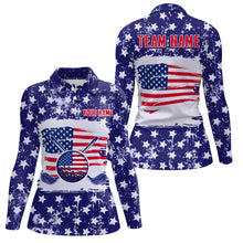 Load image into Gallery viewer, Custom American Flag Golf Polo Shirt for Men Women Patriotic US Golf Polo Shirts MMG19