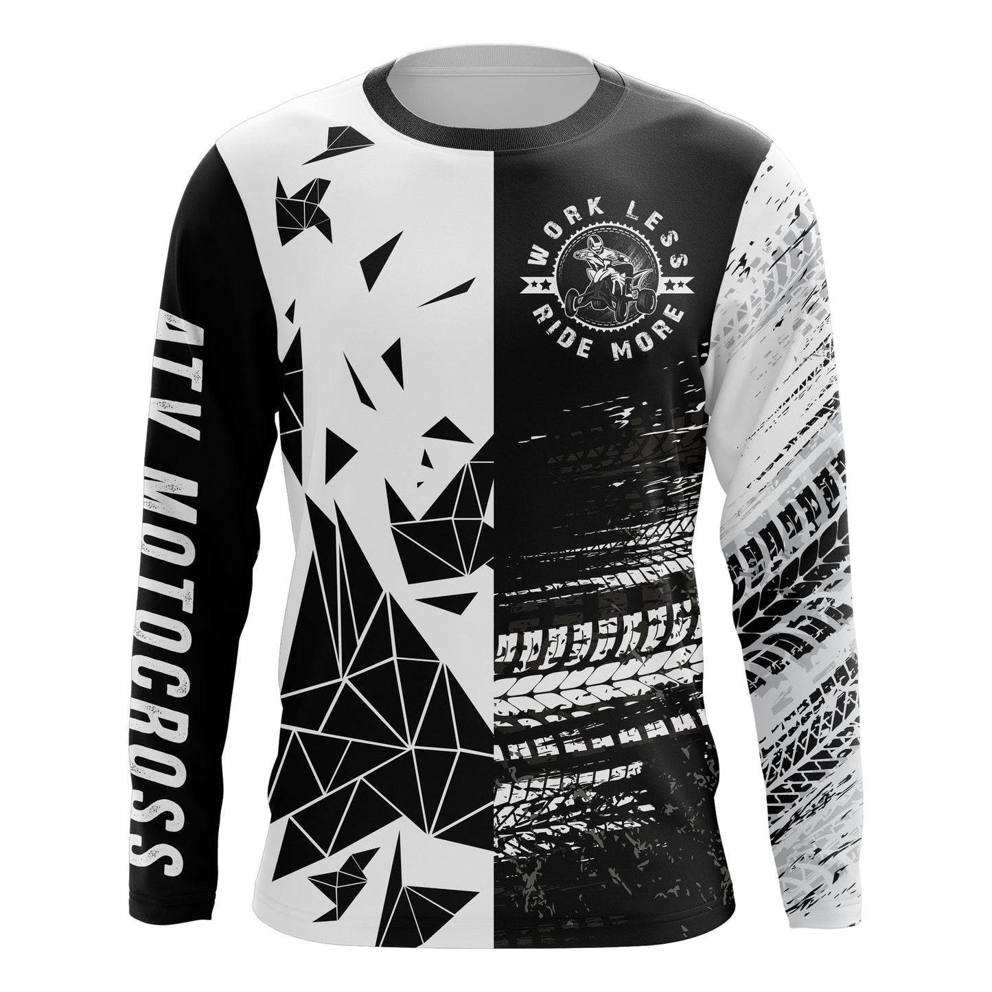 ATV Motocross Jersey Quad Bike Shirt Men Kid Youth UPF30+ ATV Quad Jersey ATV Racing Shirt MX01