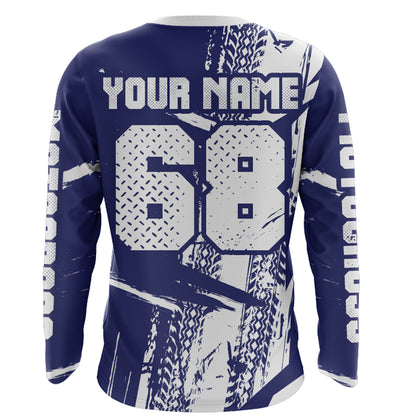 Custom ATV Racing Jersey Youth UPF30+ Quad Bike Shirt Men Kid Off-Road ATV Racing Jersey MX18