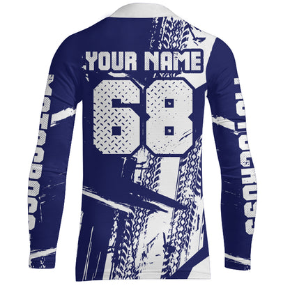 Custom ATV Racing Jersey Youth UPF30+ Quad Bike Shirt Men Kid Off-Road ATV Racing Jersey MX18