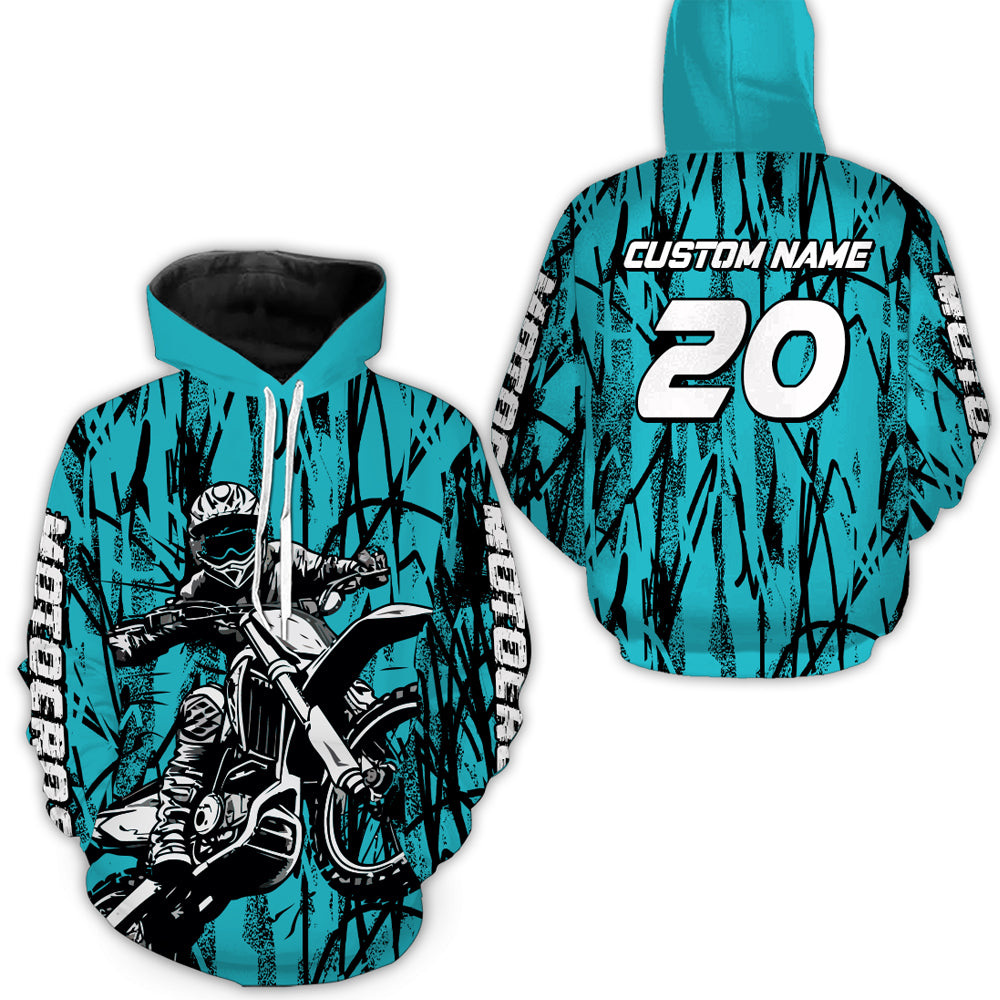 Motocross Riding Hoodie Jersey for Men Women Biker Motorcycle Dirt Bike Hoodie MH87