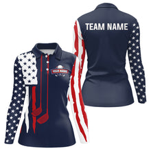 Load image into Gallery viewer, Custom American Flag Golf Polo Shirt Patriotic for Men Women US Golf Polo Shirt MMG53